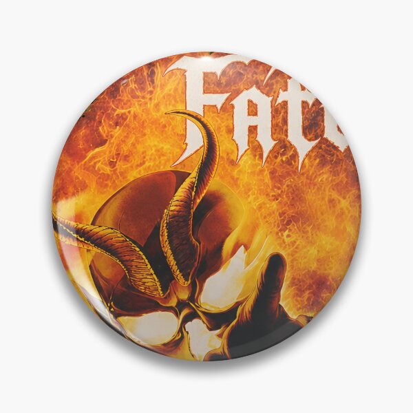 Item preview, Mercyfuls Fates Band Gothic Skull Fire Metal  designed and sold by PalasGryzuary.