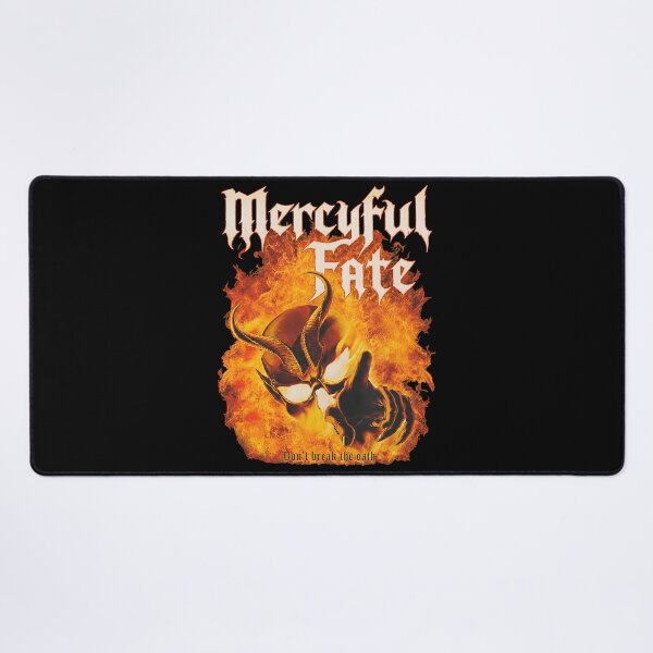 Item preview, Mercyfuls Fates Band Gothic Skull Fire Metal designed and sold by PalasGryzuary.