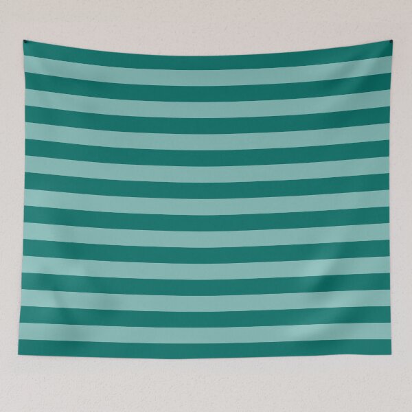Item preview, Horizontal stripes in teal designed and sold by RishabhArts1.