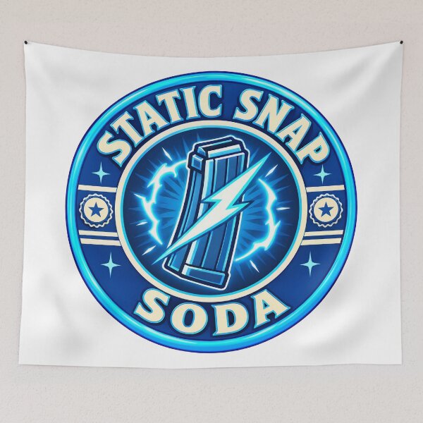 Item preview, Static Snap Soda – Original Electric Reload Zombie Perk designed and sold by NextLevelThread.
