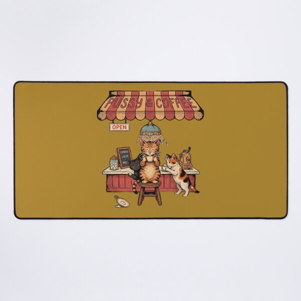 Item preview, Cat café. designed and sold by elegantpaterns.
