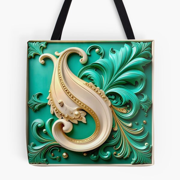 Item preview, Sculptural Emerald with Gold Enamel designed and sold by Vicky Brago-Mitchell®.