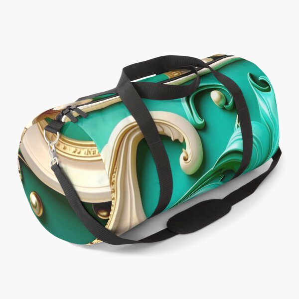 Item preview, Sculptural Emerald with Gold Enamel designed and sold by Vicky Brago-Mitchell®.