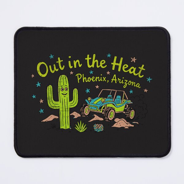 Item preview, Phoenix Desert Heat Cactus Road Trip designed and sold by Studio Bootleg.