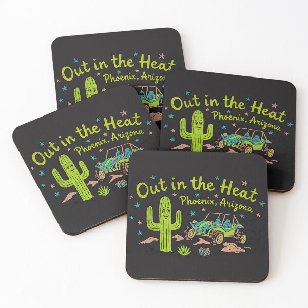 Item preview, Phoenix Desert Heat Cactus Road Trip designed and sold by Studio Bootleg.