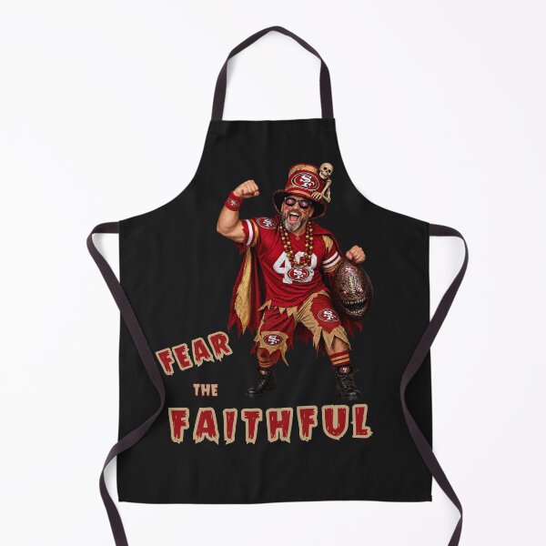 Item preview, San Franciso 49ers Fear the Faithful Halloween designed and sold by Bubba's Boutique.