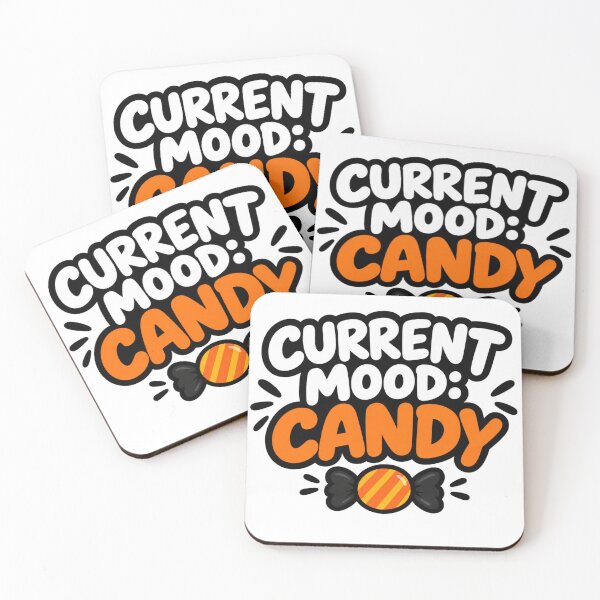 Item preview, Current Mood Candy Funny Halloween Quote Design designed and sold by Kenzie & Co.