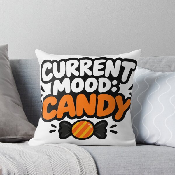 Item preview, Current Mood Candy Funny Halloween Quote Design designed and sold by Kenzie & Co.