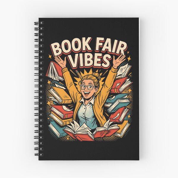 Item preview, Book Fair Vibes Librarian Retro Book Lover designed and sold by Redgiant87x.