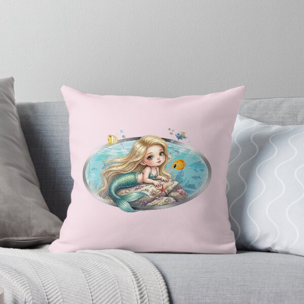Item preview, Young Mermaid, Ocean Art, Sea Maidens, Sea Mythology Design designed and sold by classic car craze.