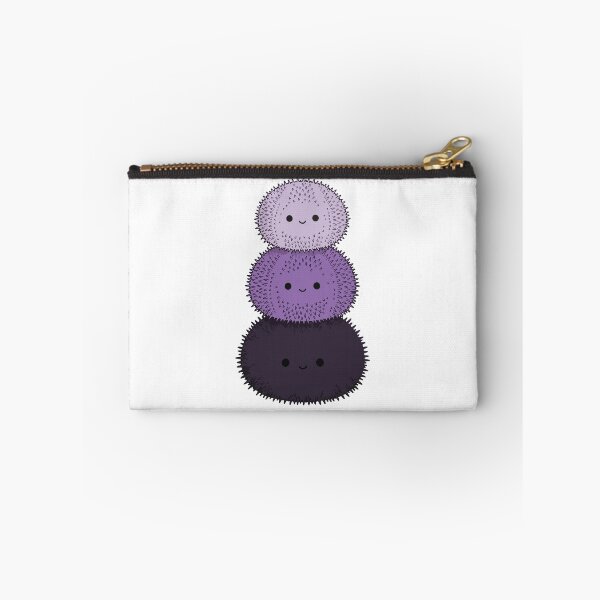 Item preview, Stacked Sea Urchins – Smiling Lavender & Purple Ocean Trio designed and sold by AliveStyle.