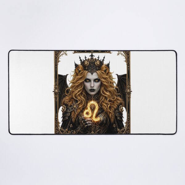 Item preview, Gothic Leo Demon Queen - Lion Zodiac | July 23 - August 22 designed and sold by Csaba1983.