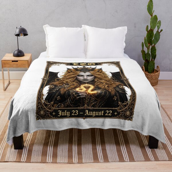 Item preview, Gothic Leo Demon Queen - Lion Zodiac | July 23 - August 22 designed and sold by Csaba1983.