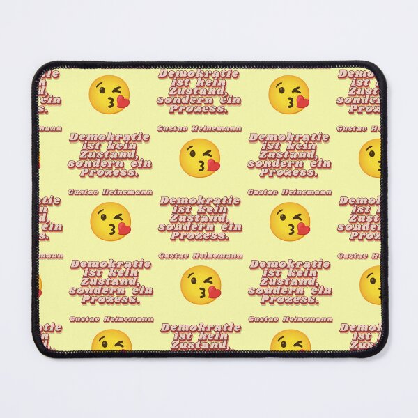 Item preview, Democracy is a process. (Quote by Gustav Heinemann) designed and sold by Mauswohn.