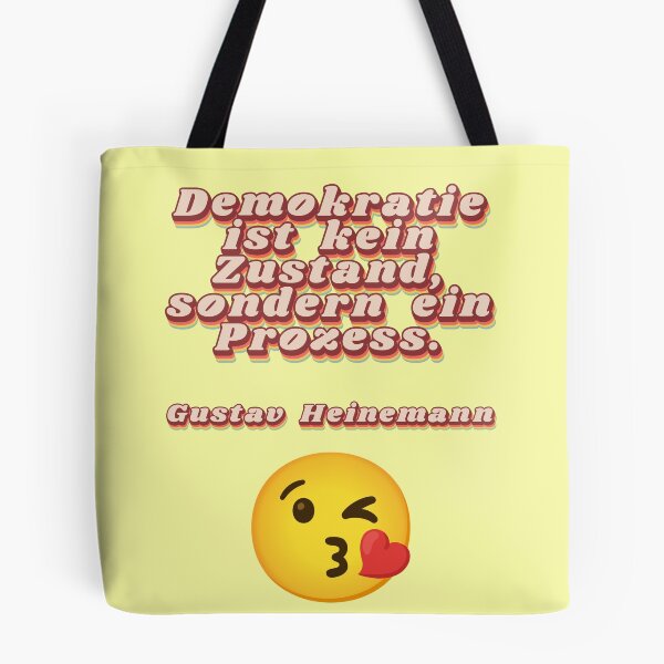 Item preview, Democracy is a process. (Quote by Gustav Heinemann) designed and sold by Mauswohn.
