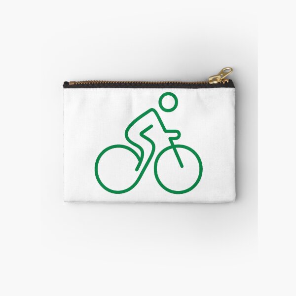 Item preview, Green Cyclist designed and sold by TintaAzulinaArte.