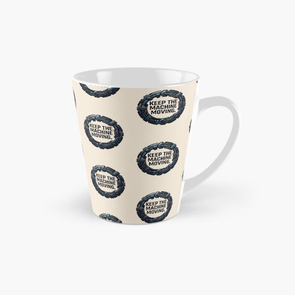 Item preview, Keep the Machine Moving Maintenance Reliability Engineering Design designed and sold by Amr Darwish Graphic designer.