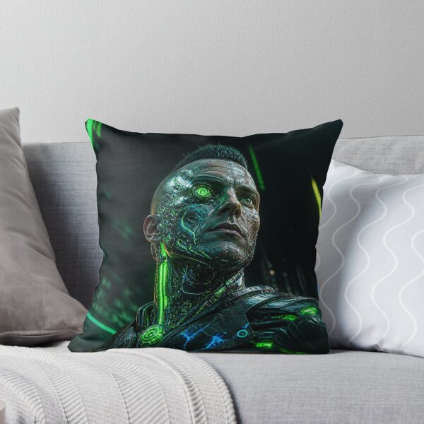 Item preview, Cybernetic Soldier Portrait - Biomechanics Resistance  designed and sold by LazyDayzCo.