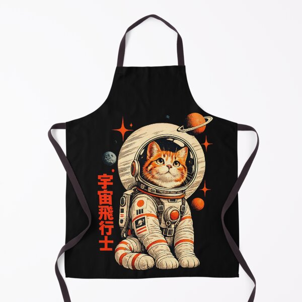 Item preview, Kitten Cat Astronaut Retro Space Japanese Vintage designed and sold by Genius Geek.