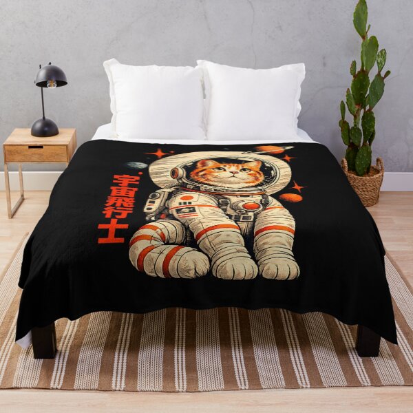 Item preview, Kitten Cat Astronaut Retro Space Japanese Vintage designed and sold by Genius Geek.