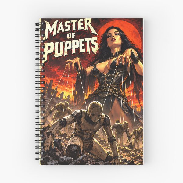 Item preview, Gothic Poster: Master of Puppets designed and sold by Moviebuff91.
