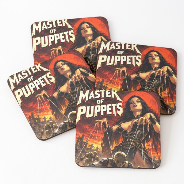 Item preview, Gothic Poster: Master of Puppets designed and sold by Moviebuff91.