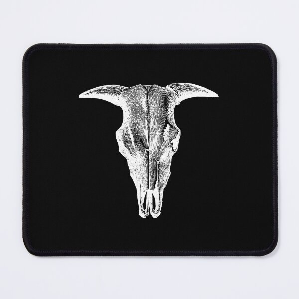 Item preview, Ancient Bovine Skull, Vintage Irish History Engraving, 1877 (WHITE) designed and sold by Exhumed Archives.