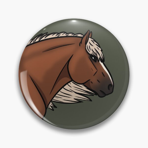 Item preview, Flaxen Chestnut Jutland designed and sold by Old Water Cryptid .