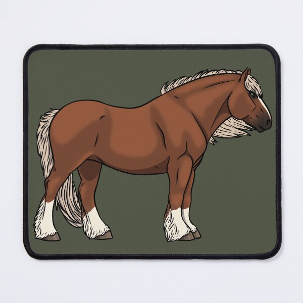 Item preview, Flaxen Chestnut Jutland designed and sold by Old Water Cryptid .