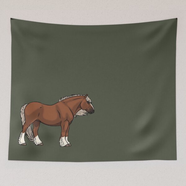 Item preview, Flaxen Chestnut Jutland designed and sold by Old Water Cryptid .