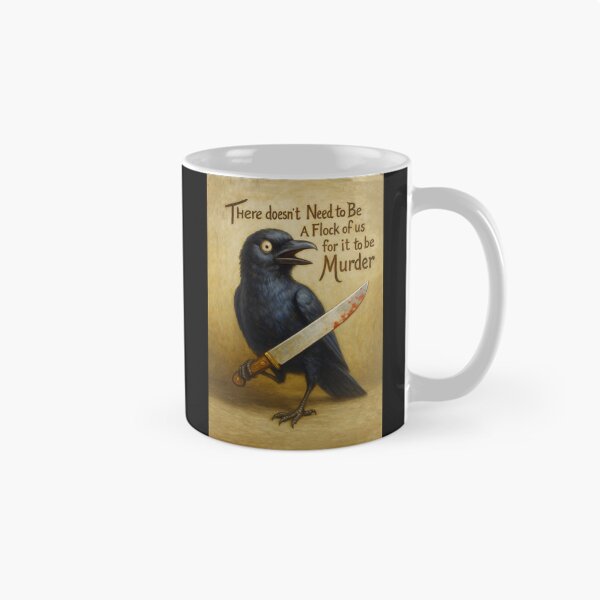 Item preview, There doesn’t need to be a flock for it to be murder. designed and sold by abby-thorns.
