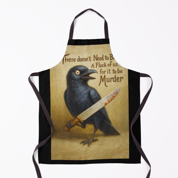 Item preview, There doesn’t need to be a flock for it to be murder. designed and sold by abby-thorns.