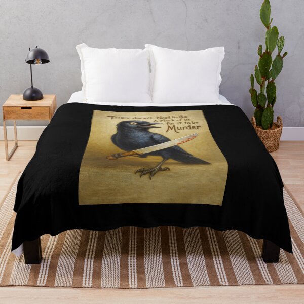 Item preview, There doesn’t need to be a flock for it to be murder. designed and sold by abby-thorns.