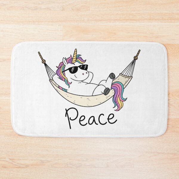 Item preview, Chilling Unicorn Hammock Peace Relax designed and sold by Radixbarny.