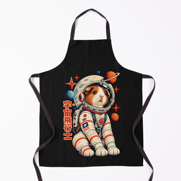 Item preview, Guinea Pig Astronaut Retro Space Japanese Vintage designed and sold by Genius Geek.