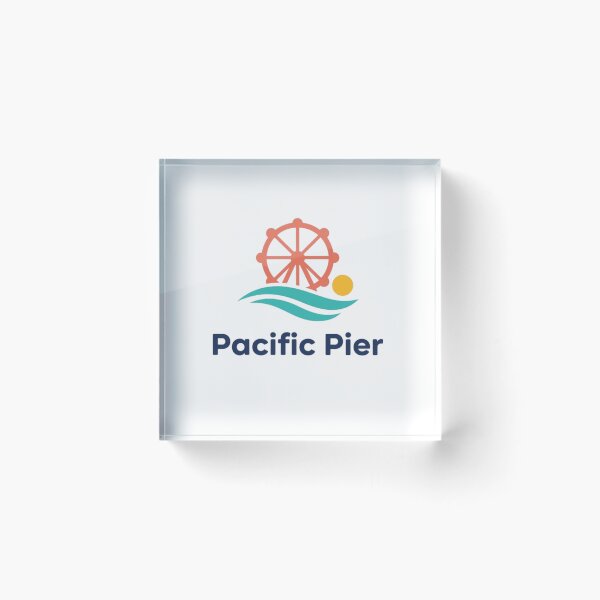 Item preview, Pacific Pier – Ferris Wheel & Ocean Waves – Retro Sunset Beach Art Tee designed and sold by bobscraze.