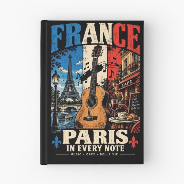 Item preview, Vintage French Music Travel Design designed and sold by timiparkerart.