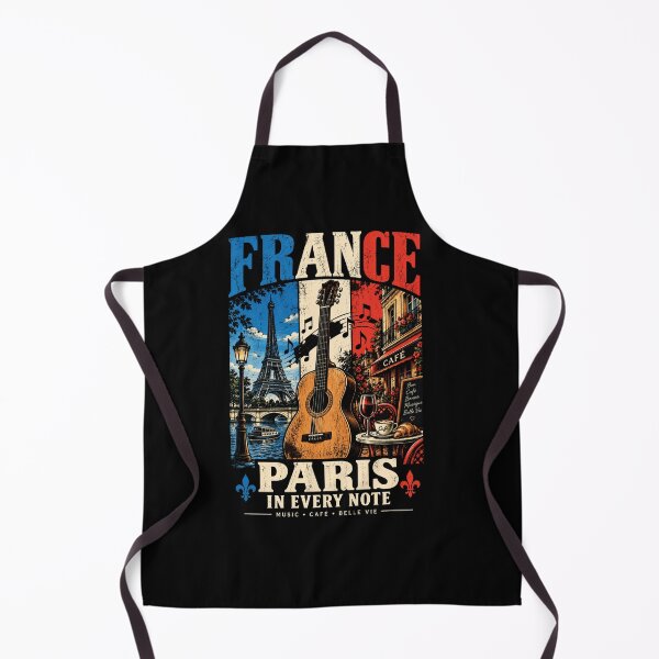 Item preview, Vintage French Music Travel Design designed and sold by timiparkerart.