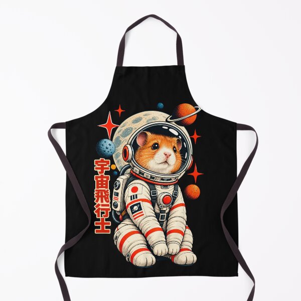 Item preview, Hamster Astronaut Retro Space Japanese Vintage designed and sold by Genius Geek.
