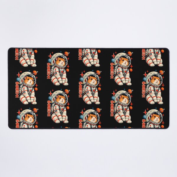Item preview, Hamster Astronaut Retro Space Japanese Vintage designed and sold by Genius Geek.