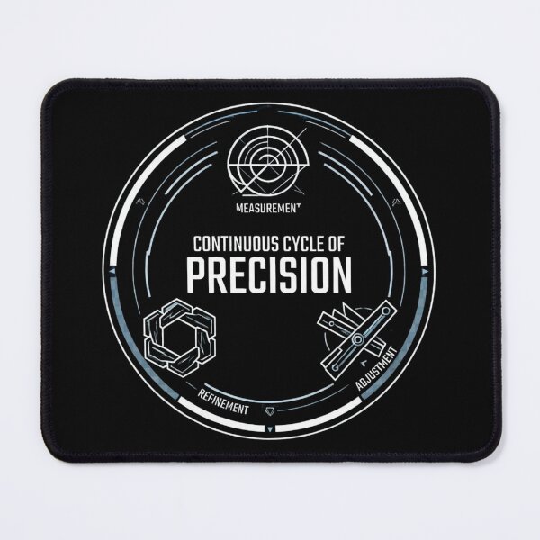 Item preview, Measure Adjust Repeat Precision Mechanical Engineering Design designed and sold by Amr Darwish Graphic designer.