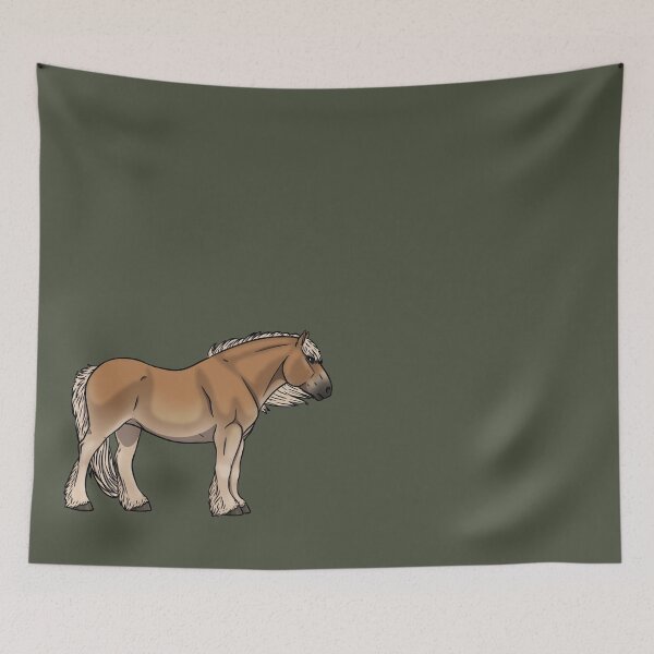 Item preview, Mealy Flaxen Light Chestnut Jutland designed and sold by Old Water Cryptid .