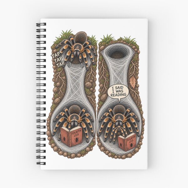 Item preview, I Said I Was Reading – Funny Tarantula Keeper designed and sold by threadandfangs.