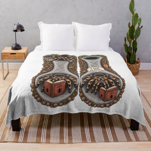 Item preview, I Said I Was Reading – Funny Tarantula Keeper designed and sold by threadandfangs.