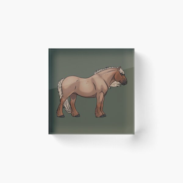 Item preview, Flaxen Red Roan Jutland designed and sold by Old Water Cryptid .