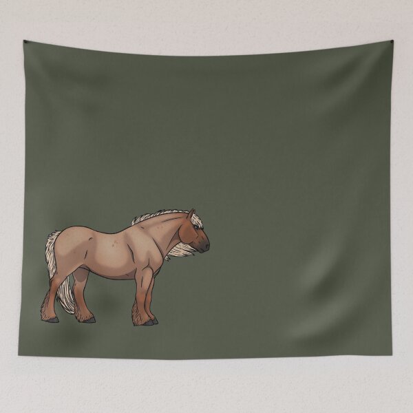 Item preview, Flaxen Red Roan Jutland designed and sold by Old Water Cryptid .