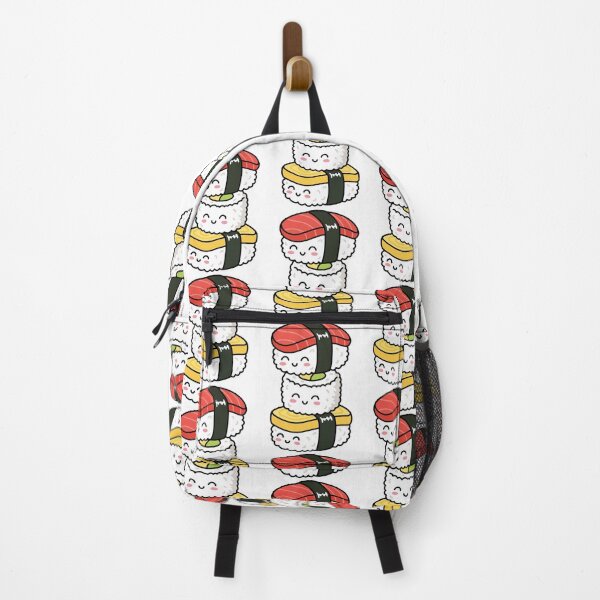 Item preview, Stacked Sushi – Smiling Nigiri & Sushi Roll Trio designed and sold by AliveStyle.