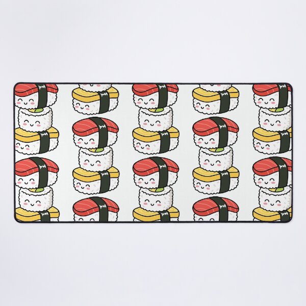 Item preview, Stacked Sushi – Smiling Nigiri & Sushi Roll Trio designed and sold by AliveStyle.