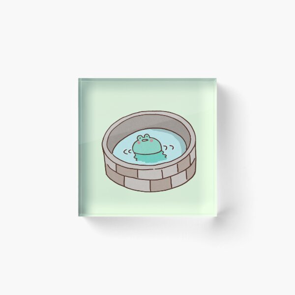 Item preview, Frog In A Well Ignorant Of The Ocean designed and sold by Chunu Doodles.