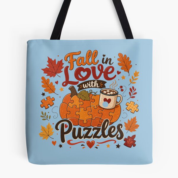Item preview, Fall in Love with Puzzles designed and sold by Pixel-Lair.